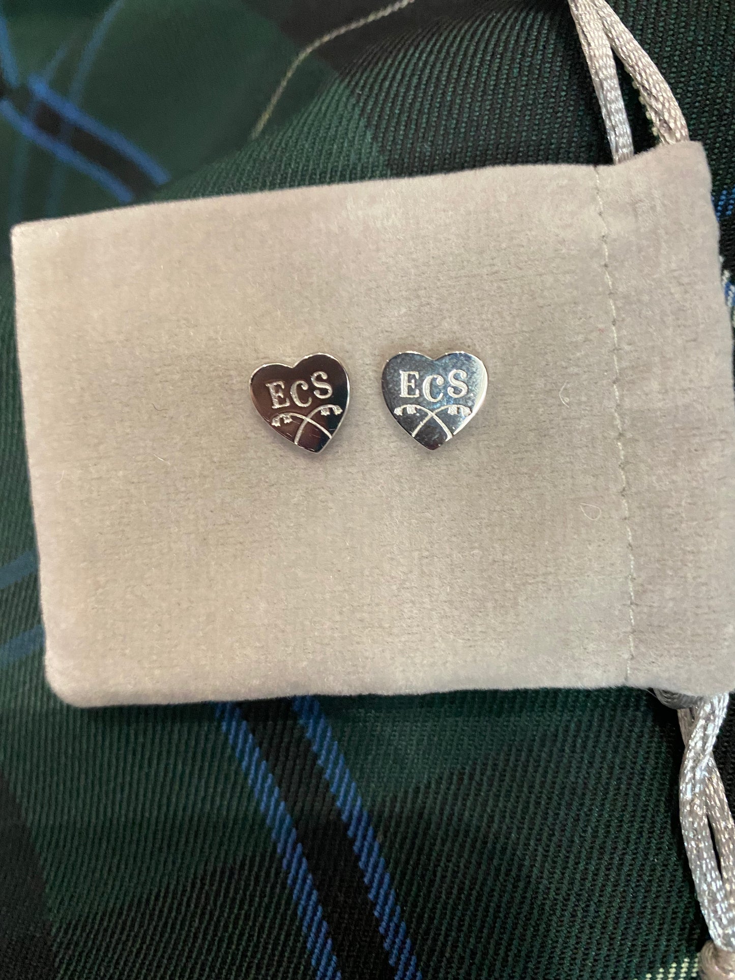 Limited Edition ECS Sterling Silver Earrings