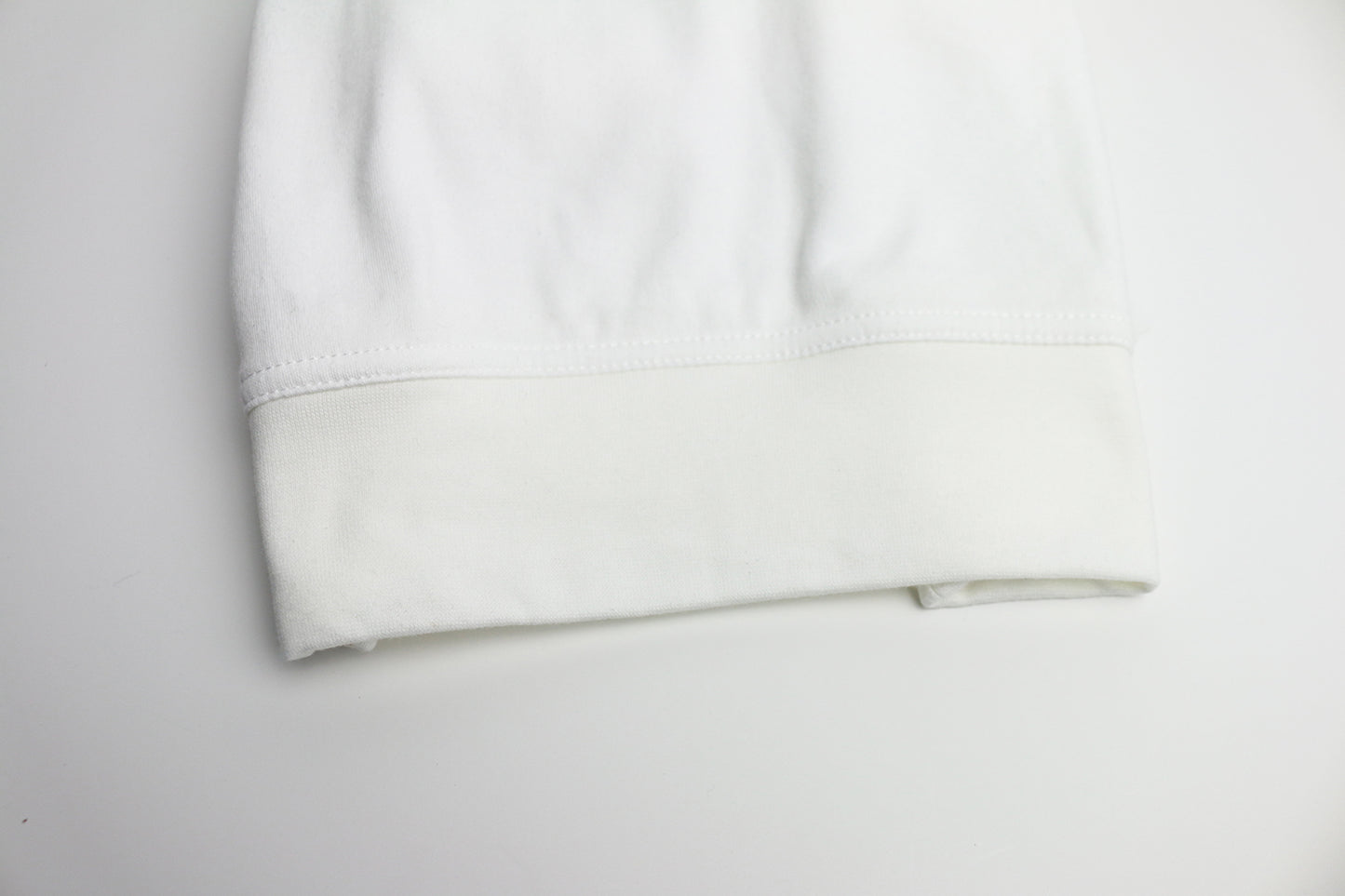 K-Gr. 10 Long Sleeve White Polo With Band