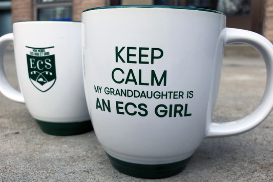Keep Calm my Granddaughter is an ECS Girl mug